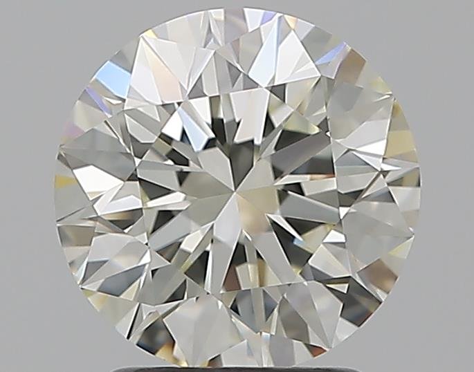 2.01ct K IF Rare Carat Ideal Cut Round Diamond