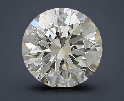 2.01ct K IF Rare Carat Ideal Cut Round Diamond
