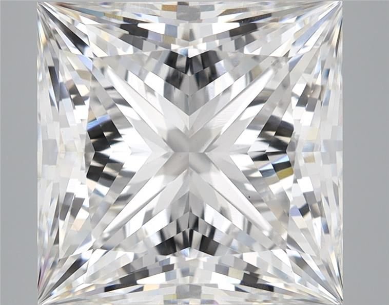 7.84ct E VS1 Rare Carat Ideal Cut Princess Lab Grown Diamond