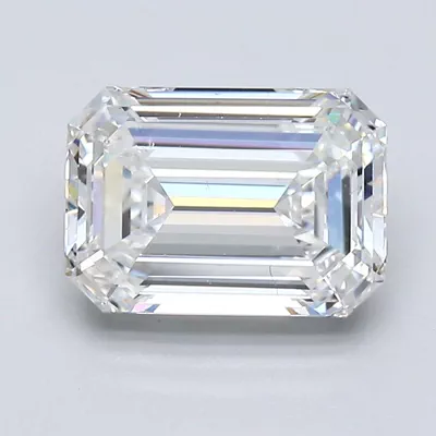 2.01ct G SI1 Very Good Cut Emerald Diamond