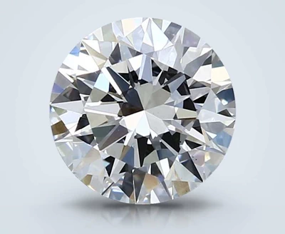 2.01ct F VS2 Excellent Cut Round Lab Grown Diamond