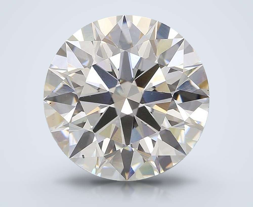 12.24ct F VS2 Rare Carat Ideal Cut Round Lab Grown Diamond