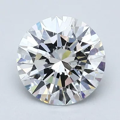 1.78ct F VS2 Rare Carat Ideal Cut Round Diamond