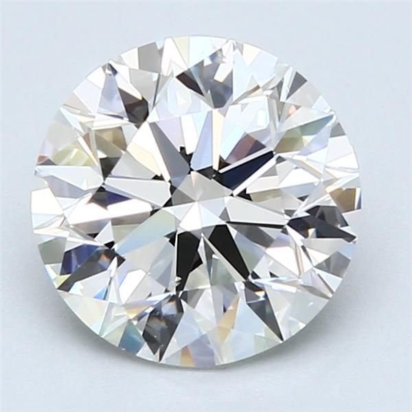 3.01ct G SI2 Excellent Cut Round Diamond