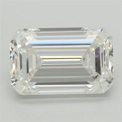 5.95ct E VS1 Rare Carat Ideal Cut Emerald Lab Grown Diamond