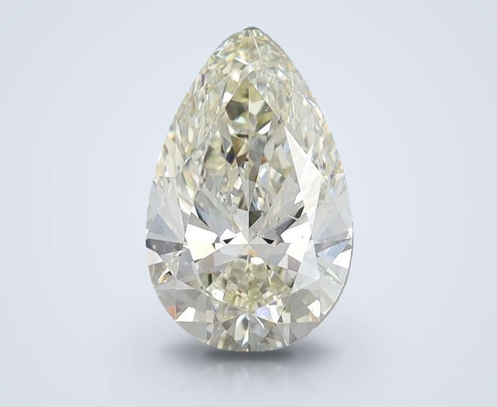 2.04ct J SI1 Rare Carat Ideal Cut Pear Diamond