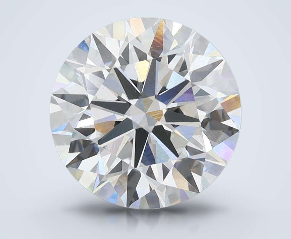 2.54ct F VVS2 Rare Carat Ideal Cut Round Lab Grown Diamond