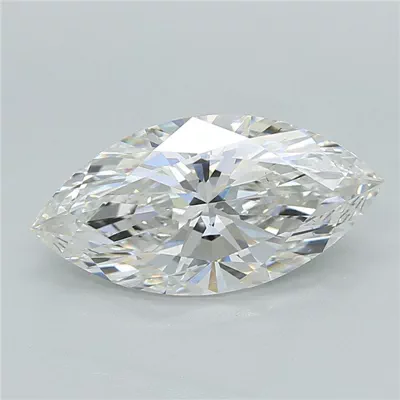 2.50ct F VS2 Rare Carat Ideal Cut Marquise Lab Grown Diamond