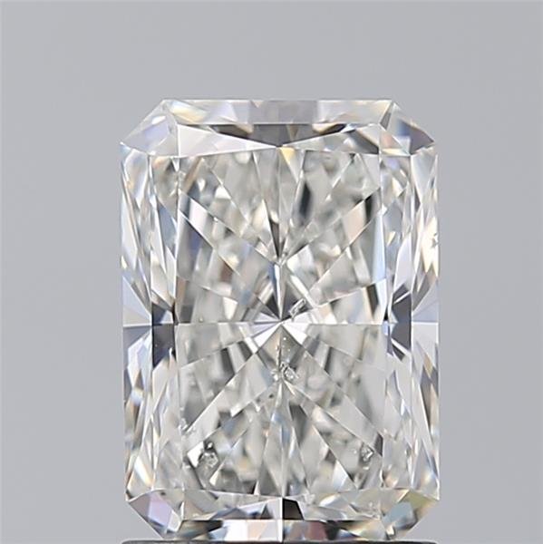 1.70ct H SI2 Rare Carat Ideal Cut Radiant Diamond