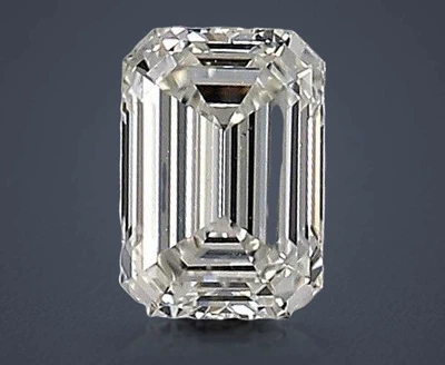 0.50ct I VS1 Rare Carat Ideal Cut Emerald Diamond