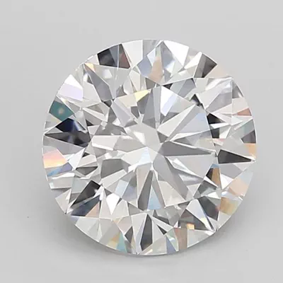 5.71ct F VVS2 Rare Carat Ideal Cut Round Lab Grown Diamond