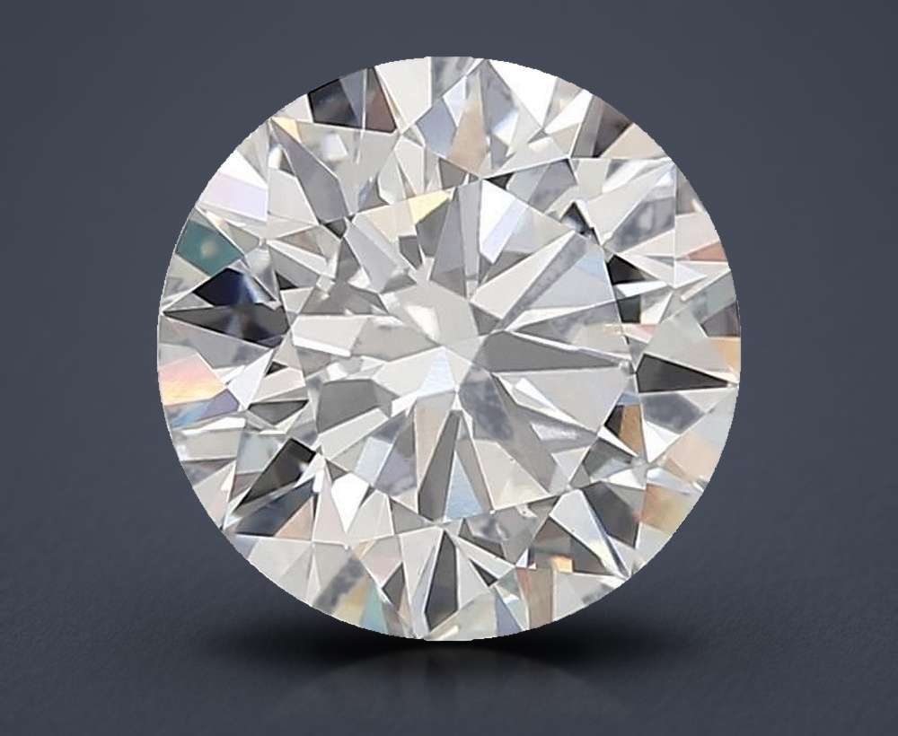 5.71ct F VVS2 Rare Carat Ideal Cut Round Lab Grown Diamond
