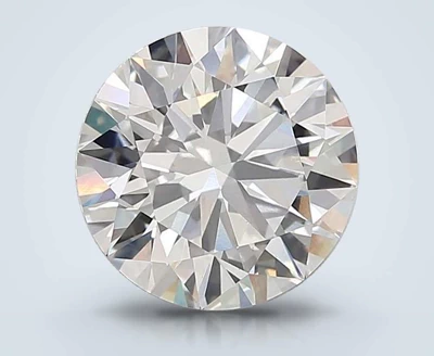 5.71ct F VVS2 Rare Carat Ideal Cut Round Lab Grown Diamond