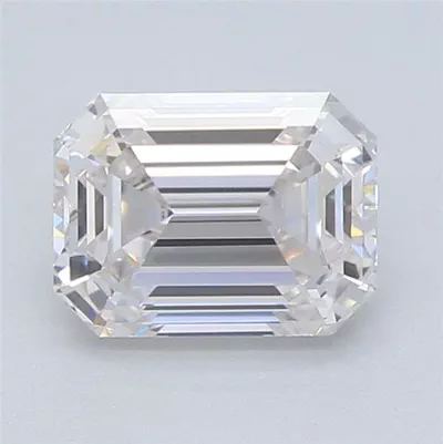 0.78ct H VVS1 Very Good Cut Emerald Lab Grown Diamond