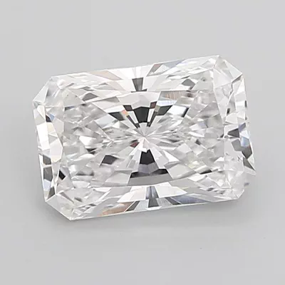 3.58ct D VS1 Rare Carat Ideal Cut Radiant Lab Grown Diamond
