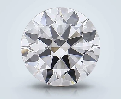 3.01ct D VS1 Rare Carat Ideal Cut Round Diamond