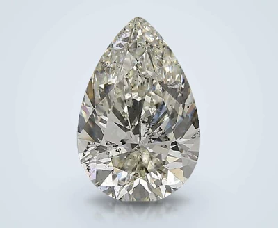 3.50ct J SI2 Rare Carat Ideal Cut Pear Diamond