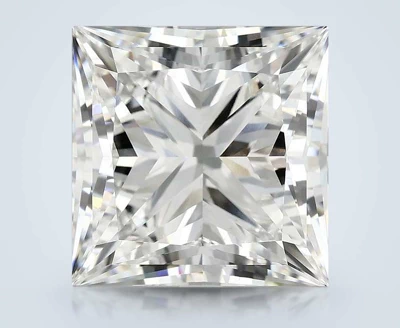 8.20ct F VS1 Rare Carat Ideal Cut Princess Lab Grown Diamond