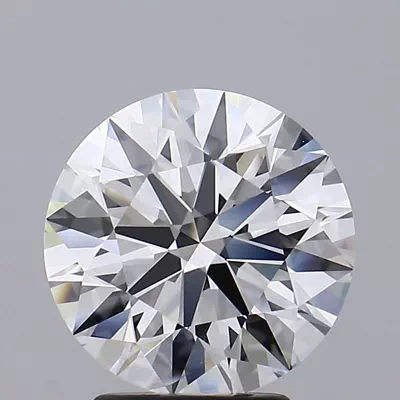 3.09ct E SI1 Rare Carat Ideal Cut Round Lab Grown Diamond
