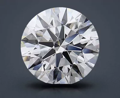 3.09ct E SI1 Rare Carat Ideal Cut Round Lab Grown Diamond
