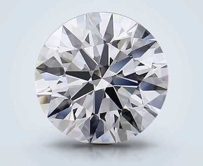 3.09ct E SI1 Rare Carat Ideal Cut Round Lab Grown Diamond