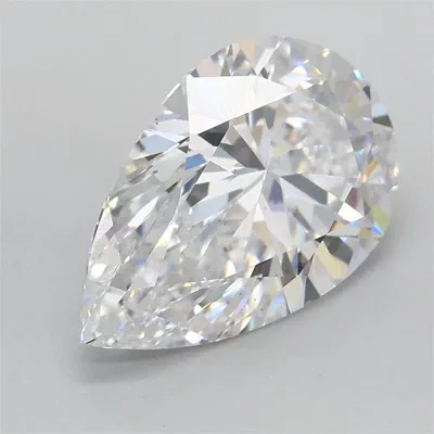 2.07ct D VS2 Rare Carat Ideal Cut Pear Lab Grown Diamond