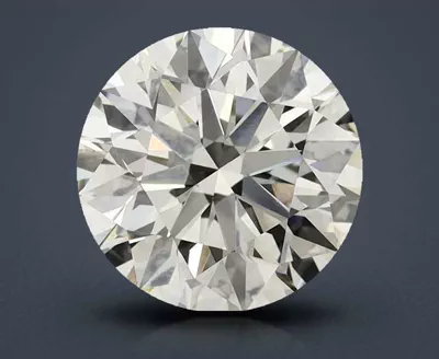 3.42ct I VVS2 Rare Carat Ideal Cut Round Lab Grown Diamond