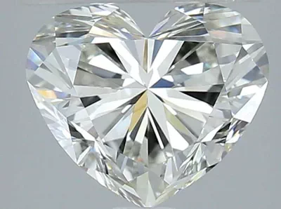 2.57ct I VVS2 Rare Carat Ideal Cut Heart Diamond