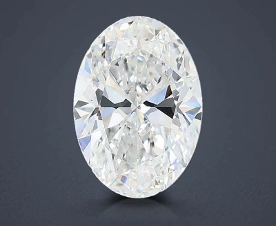3.05ct E VS1 Rare Carat Ideal Cut Oval Lab Grown Diamond