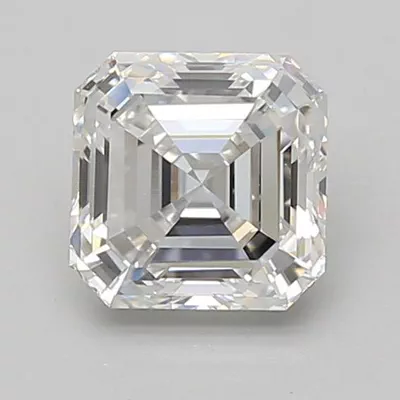1.48ct E VS1 Excellent Cut Asscher Lab Grown Diamond