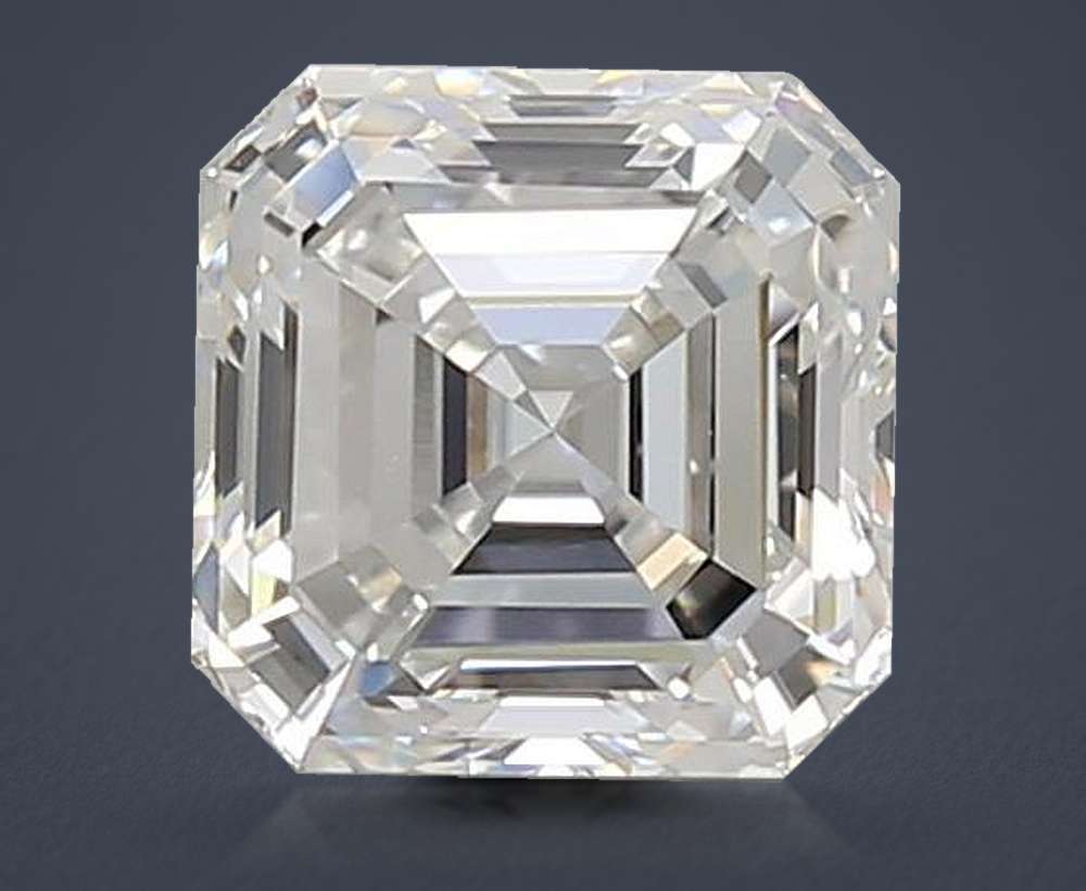 1.48ct E VS1 Excellent Cut Asscher Lab Grown Diamond