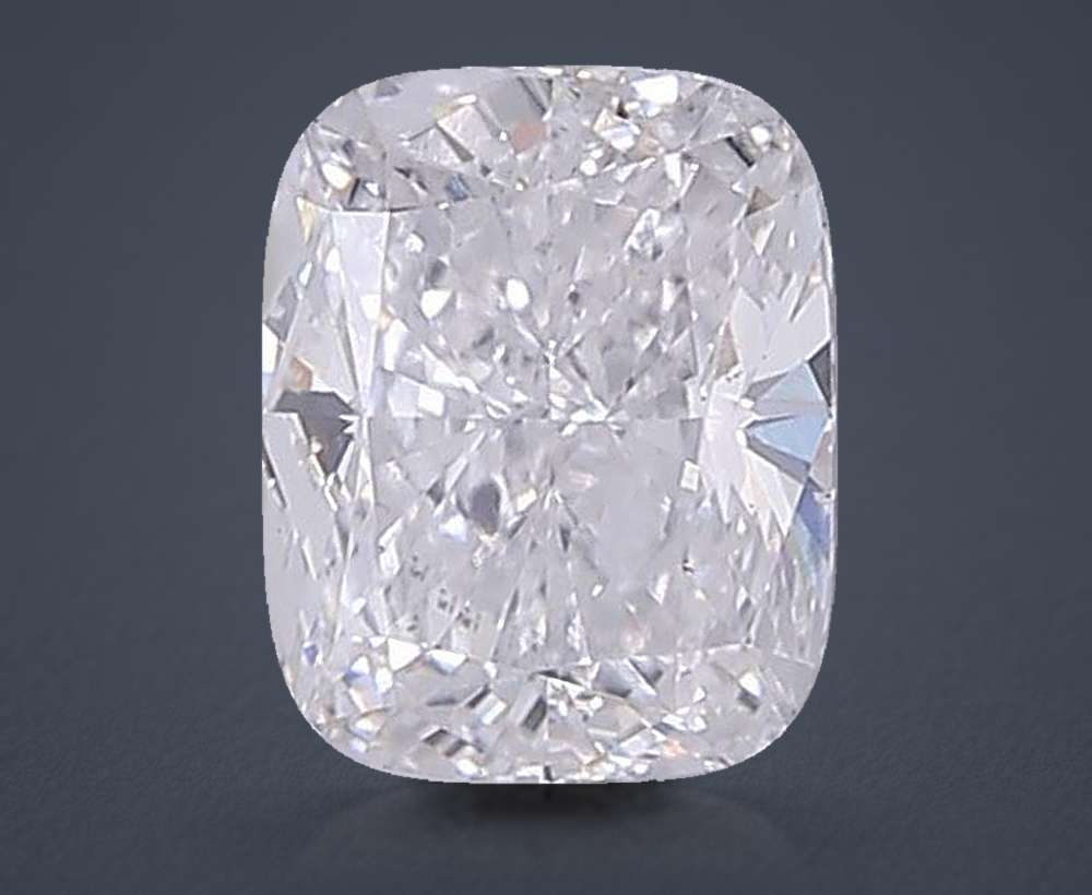 1.22ct F VS2 Rare Carat Ideal Cut Cushion Lab Grown Diamond