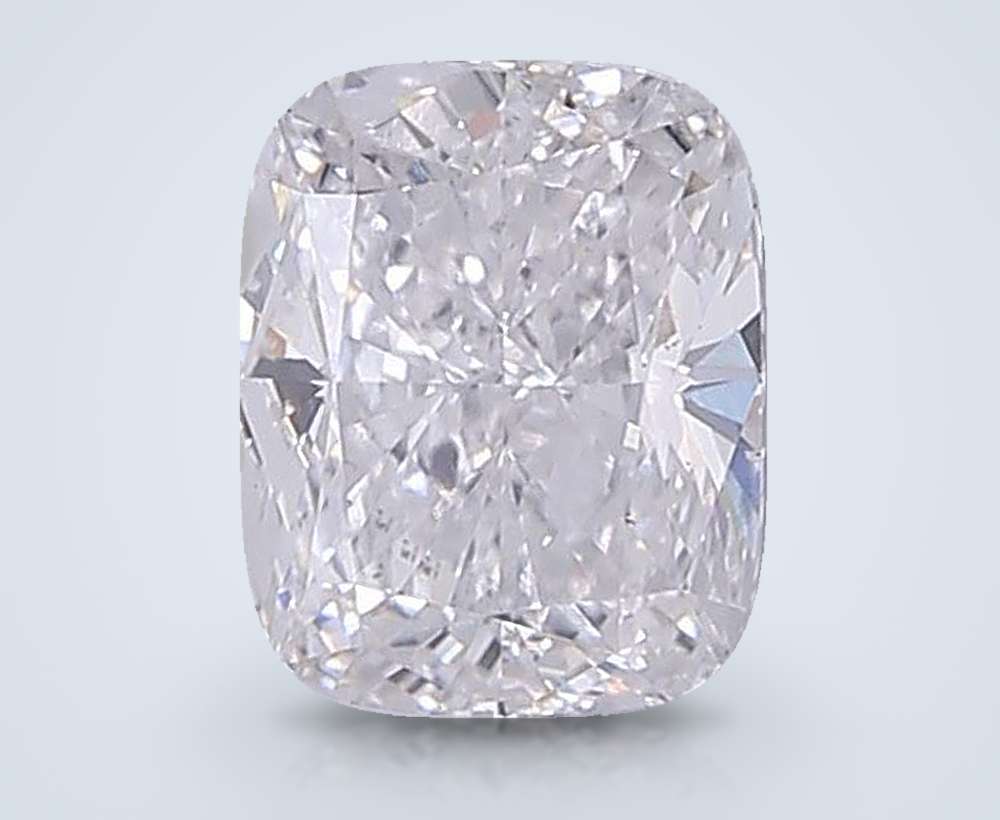 1.22ct F VS2 Rare Carat Ideal Cut Cushion Lab Grown Diamond