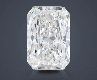 15.38ct F VVS2 Rare Carat Ideal Cut Radiant Lab Grown Diamond