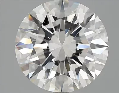 4.29ct H VS1 Rare Carat Ideal Cut Round Diamond
