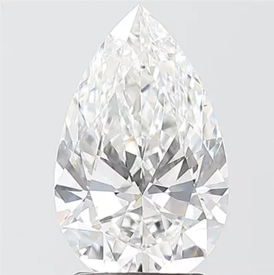 2.04ct E VS1 Rare Carat Ideal Cut Pear Lab Grown Diamond