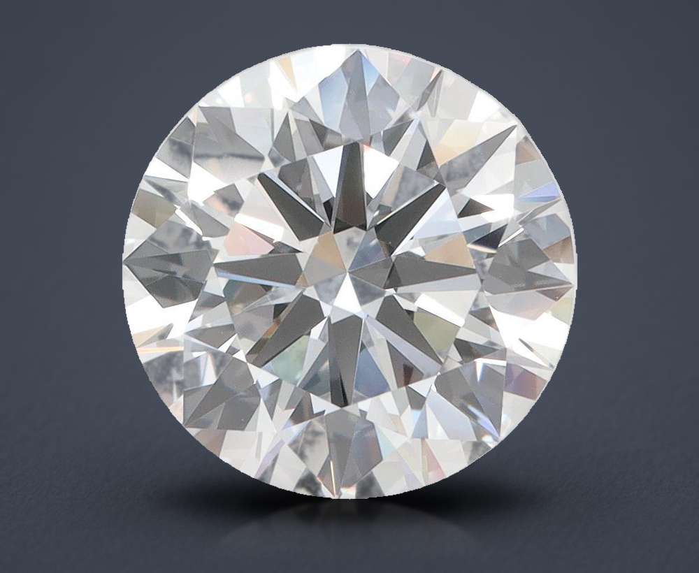 4.36ct E FL Rare Carat Ideal Cut Round Lab Grown Diamond