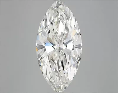 5.03ct F VS2 Rare Carat Ideal Cut Marquise Lab Grown Diamond