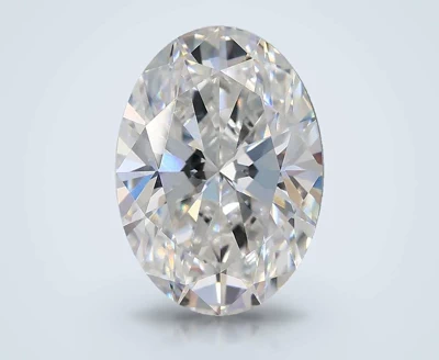 2.59ct D VVS2 Rare Carat Ideal Cut Oval Lab Grown Diamond