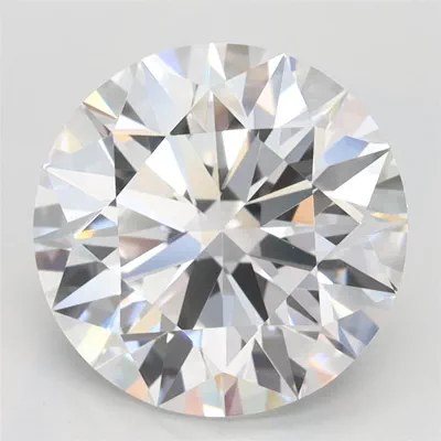 3.23ct D IF Rare Carat Ideal Cut Round Lab Grown Diamond