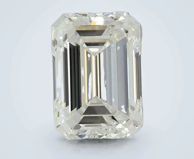 4.55ct F VS1 Rare Carat Ideal Cut Emerald Lab Grown Diamond
