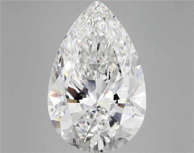 10.51ct F VS1 Rare Carat Ideal Cut Pear Lab Grown Diamond