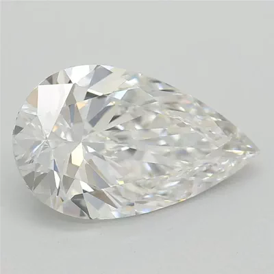 1.77ct E VS1 Rare Carat Ideal Cut Pear Lab Grown Diamond