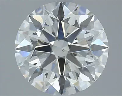 3.20ct I SI1 Rare Carat Ideal Cut Round Diamond