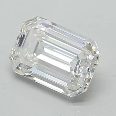 1.21ct E VVS1 Rare Carat Ideal Cut Emerald Lab Grown Diamond