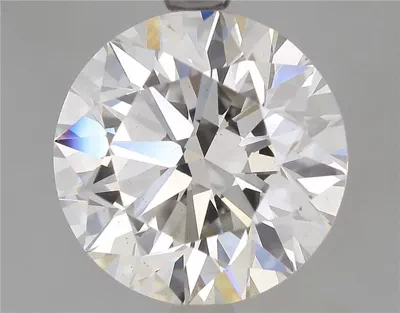 3.70ct H VS2 Excellent Cut Round Lab Grown Diamond