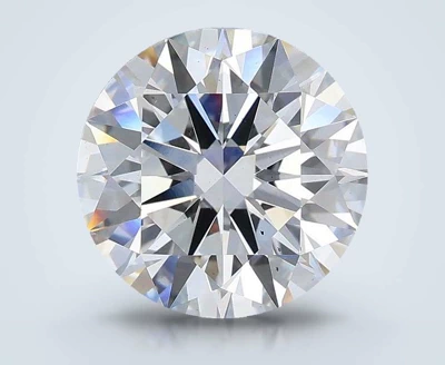 3.03ct E SI1 Rare Carat Ideal Cut Round Lab Grown Diamond