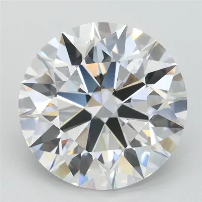 5.02ct D VVS1 Rare Carat Ideal Cut Round Lab Grown Diamond