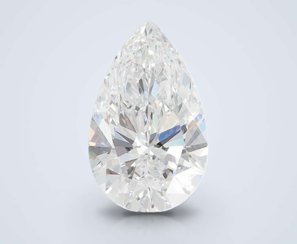 1.05ct D VVS1 Rare Carat Ideal Cut Pear Lab Grown Diamond