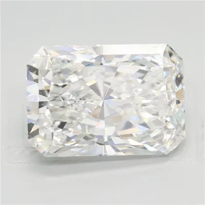 6.59ct F VVS2 Rare Carat Ideal Cut Radiant Lab Grown Diamond